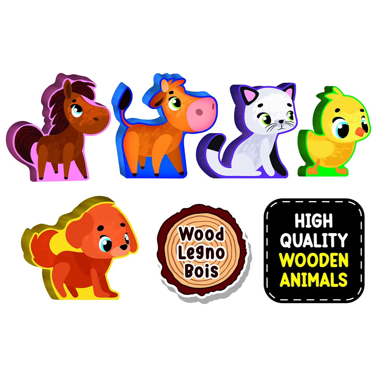 Joc Montessori - Distractie cu animalute LISCIANI 4 ani [3]