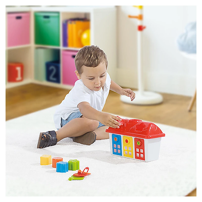 Joc sortare - Casuta colorata cu chei [2]