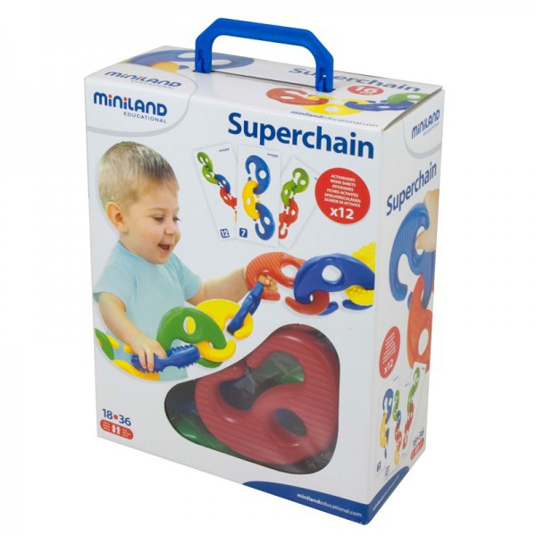 Joc Superchain 16 piese Miniland [3]
