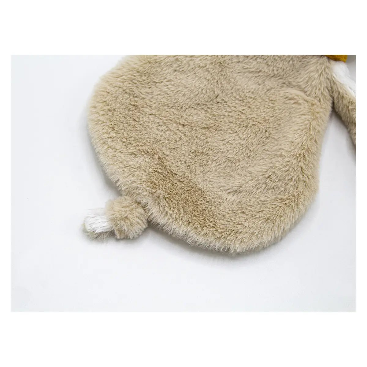 Jucarie atasament bebelusi Iepuras, BabyJem, cu sistem prindere suzeta, Maro [5]