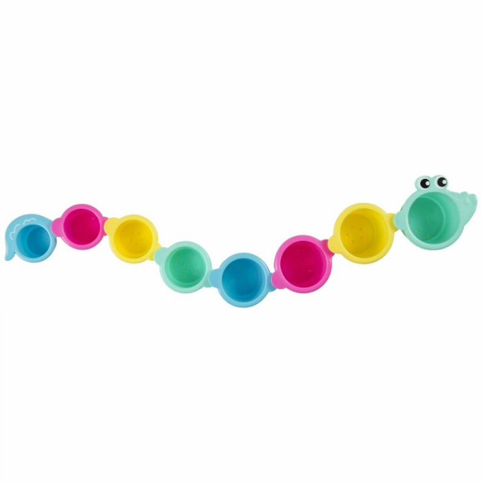 Jucarie de baie, Playgro, Croc Cups, 8 piese [4]