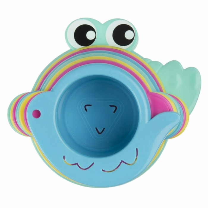Jucarie de baie, Playgro, Croc Cups, 8 piese [3]
