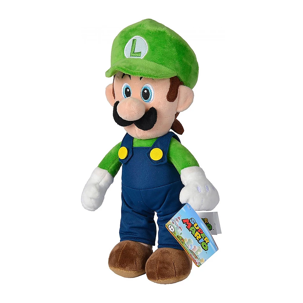 Jucarie de plus Simba Super Mario, Luigi 30 cm [2]