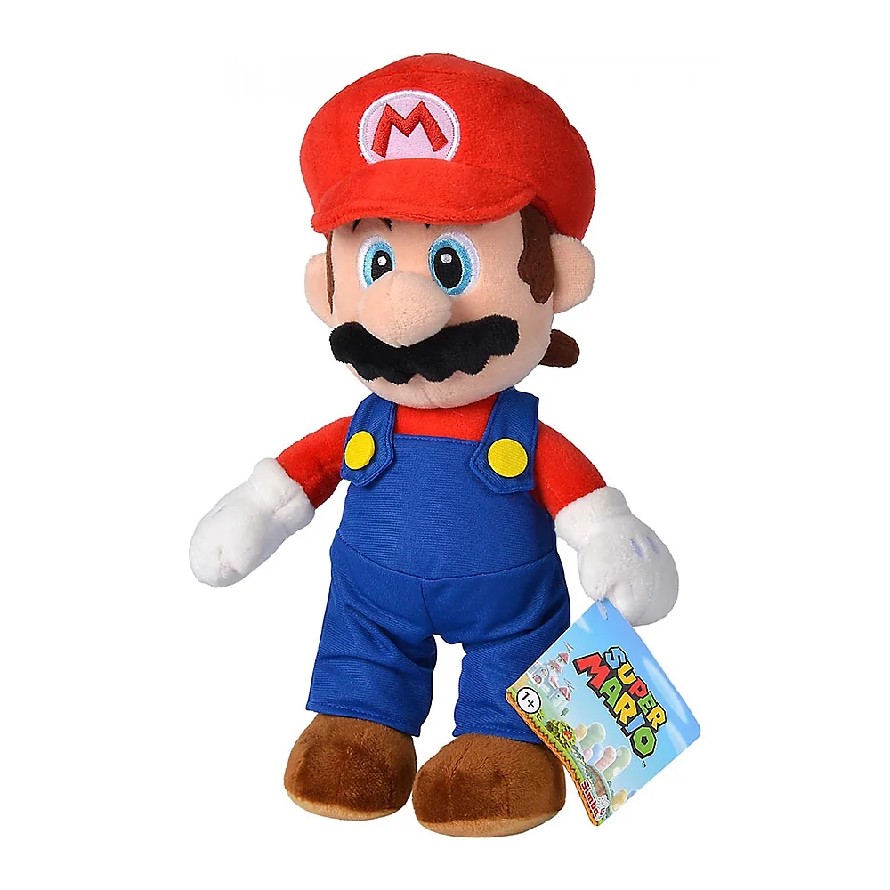 Jucarie de plus Simba Super Mario, Mario 30 cm [2]