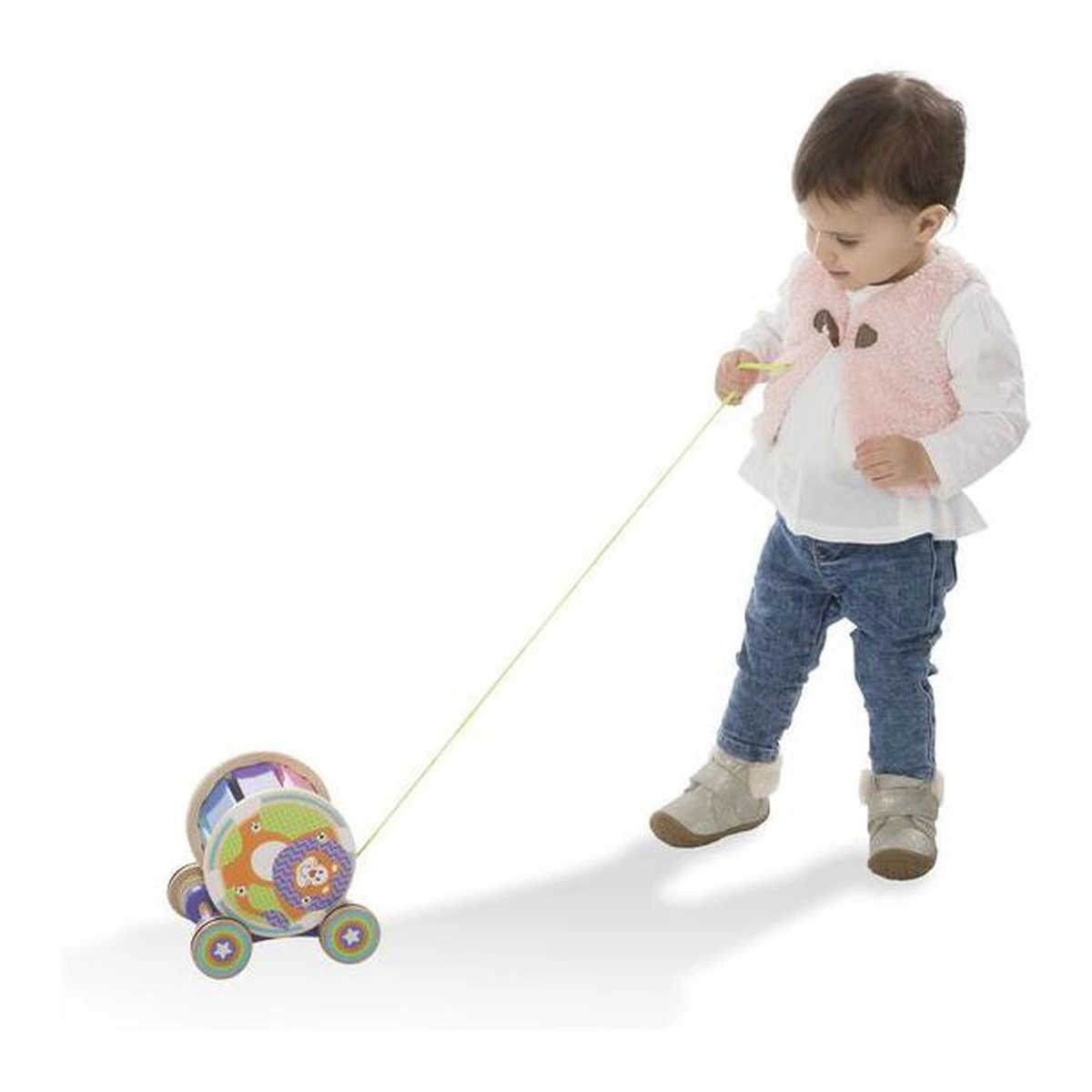 Jucarie de tras Xilofon rotativ [2]