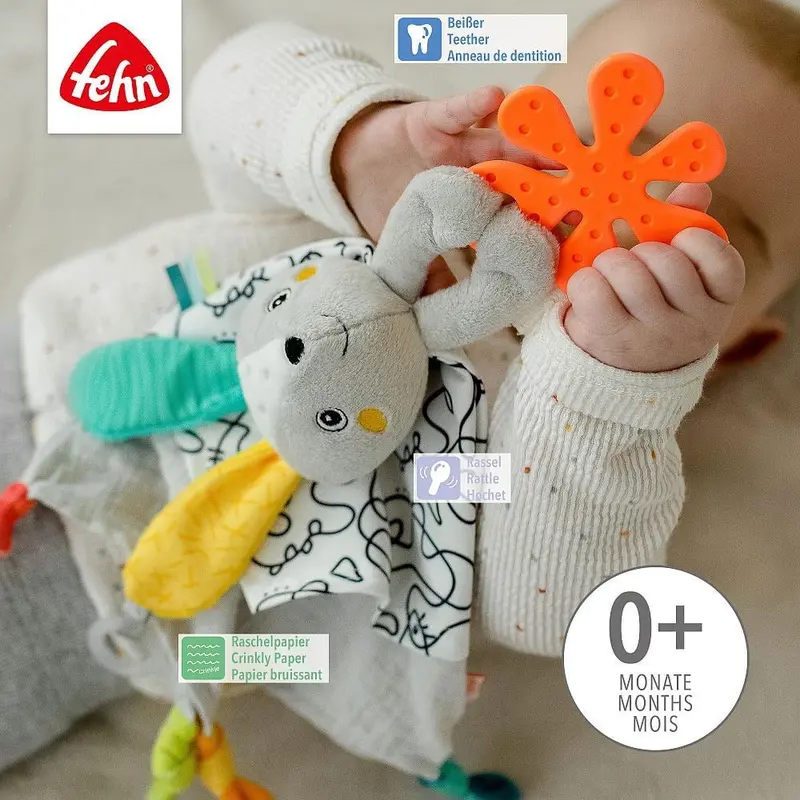 Jucarie doudou Dobabydoo - Iepuras dragalas [3]