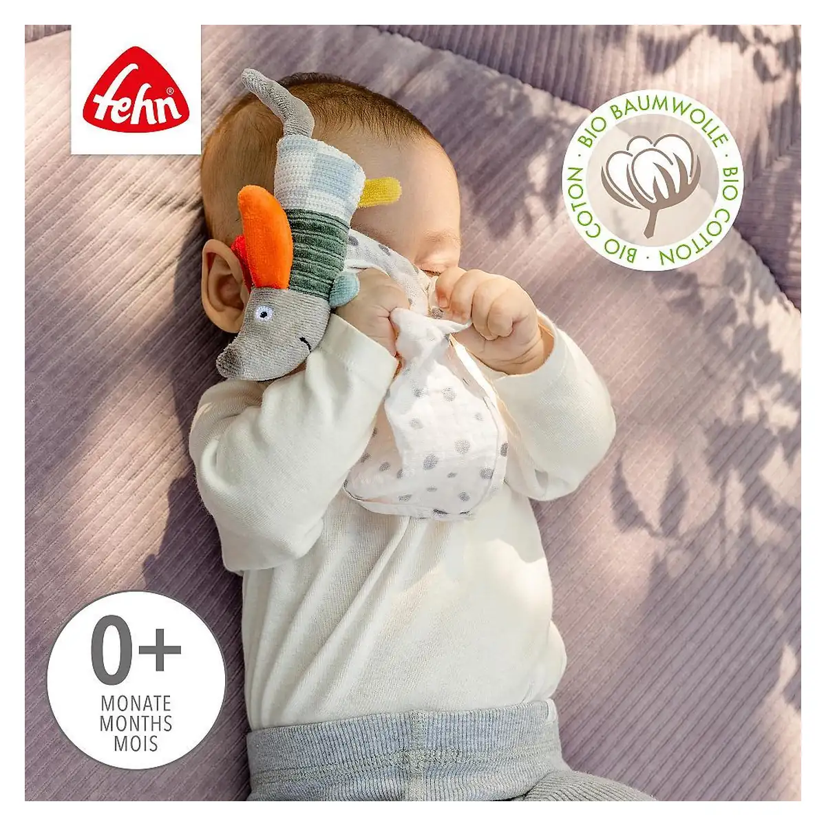 Jucarie doudou mini - Catelus NATUR [4]