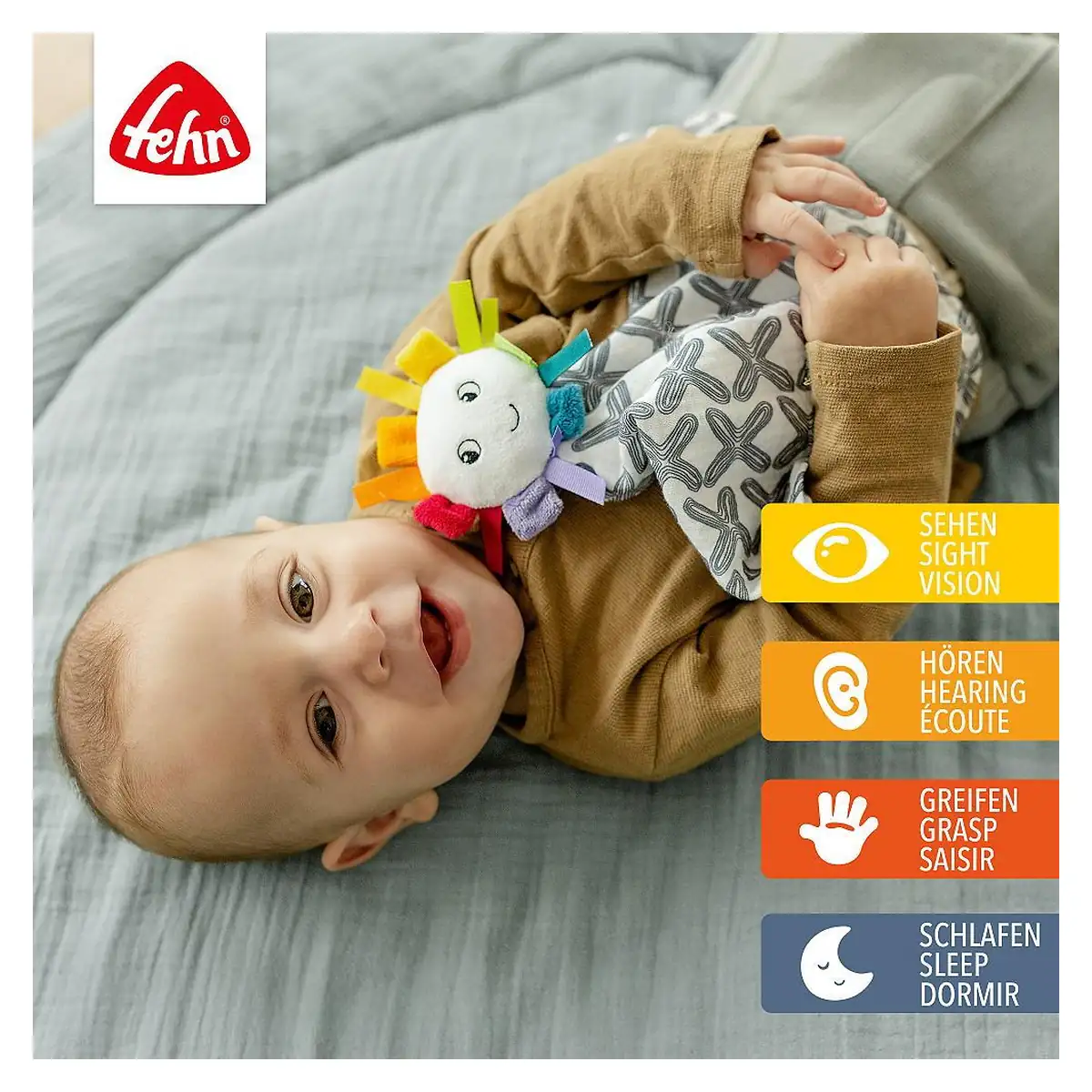 Jucarie doudou - Soare vesel [3]