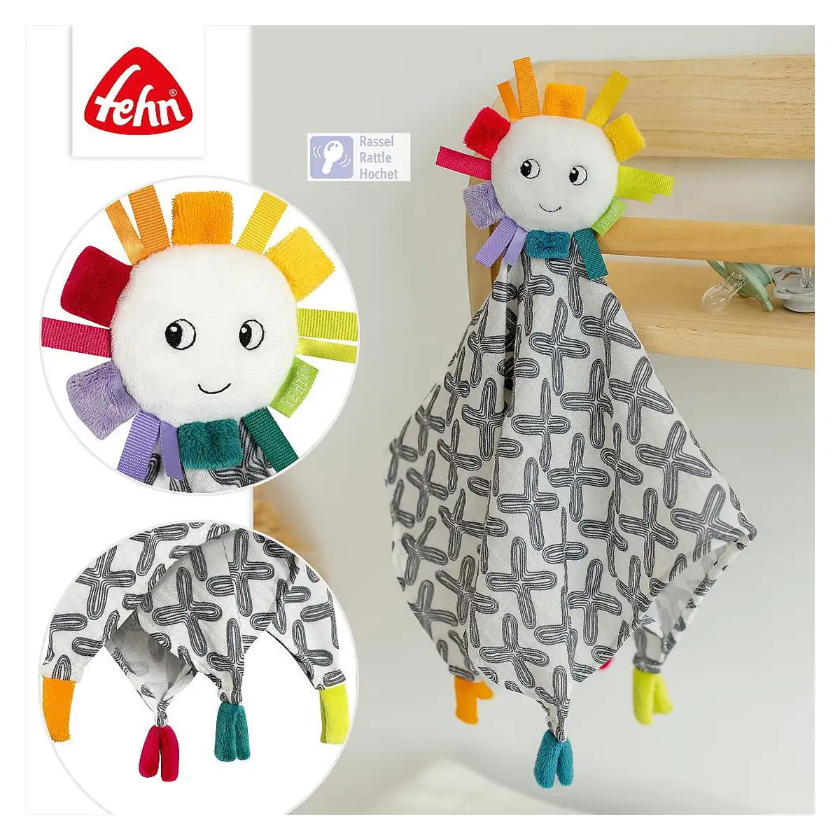 Jucarie doudou - Soare vesel [5]