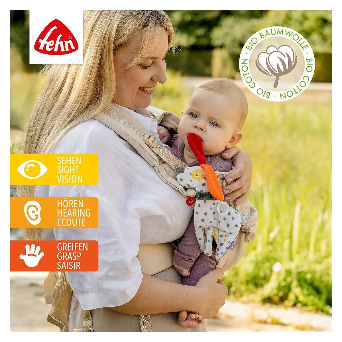 Jucarie fosnitoare - Catelus NATUR [5]