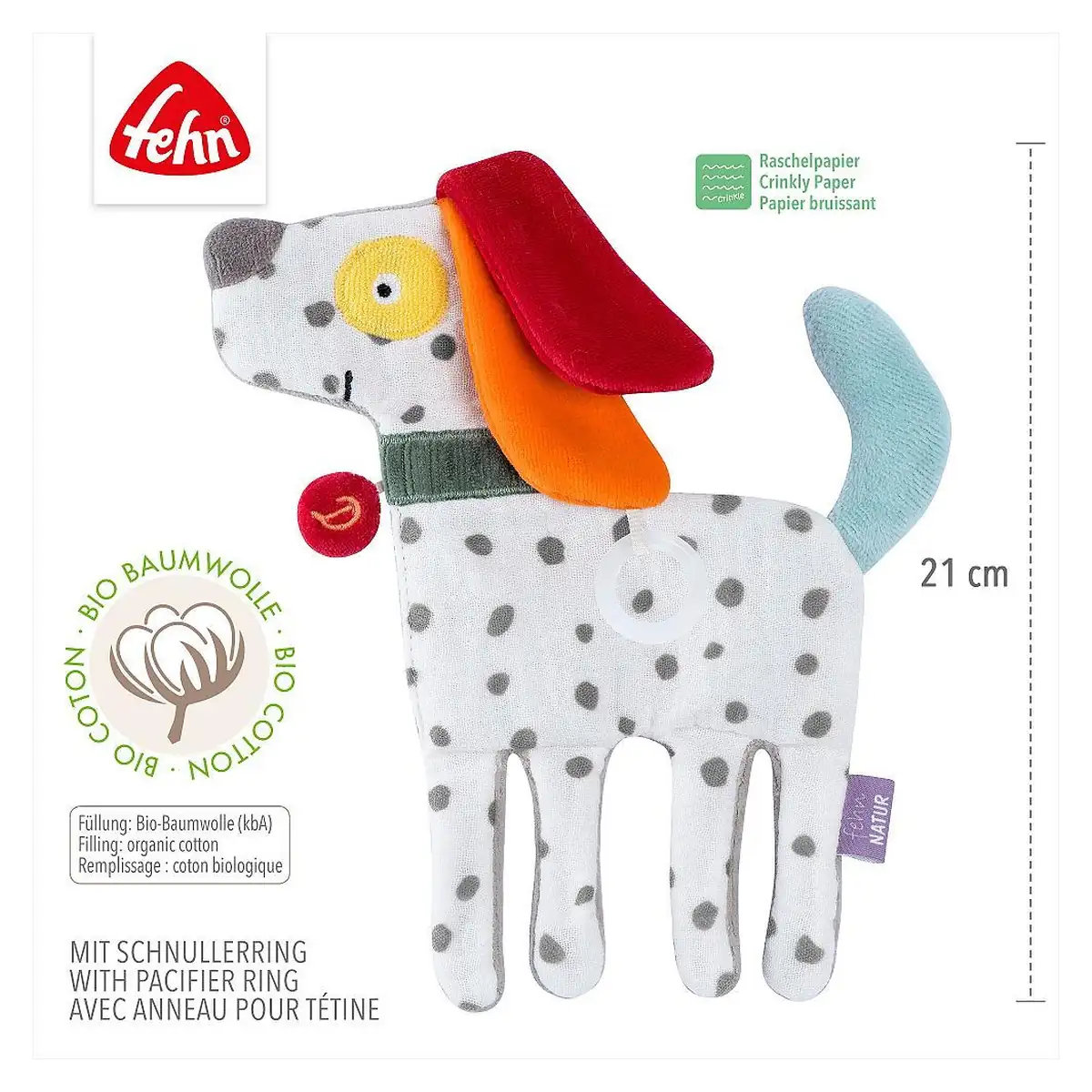 Jucarie fosnitoare - Catelus NATUR [2]