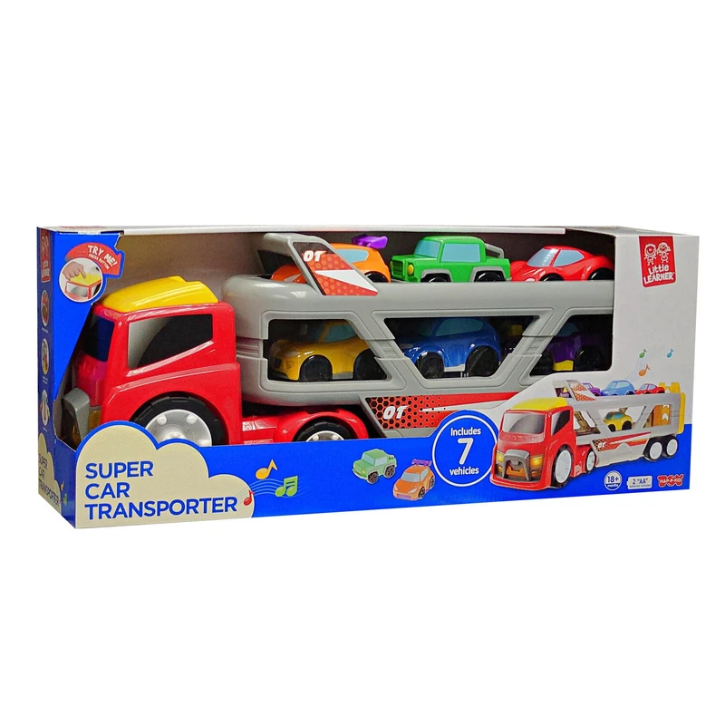 Jucarie interactiva Camion cu platforma auto Little Learner [6]