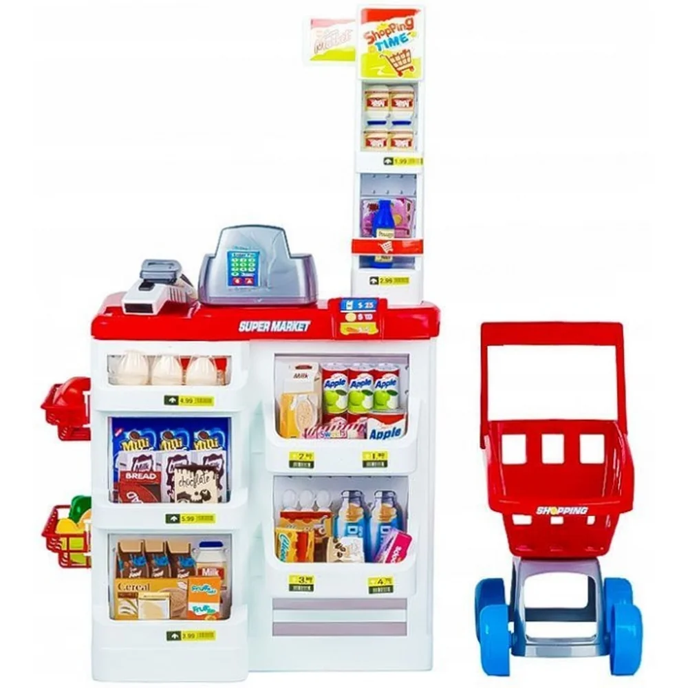 Jucarie interactiva Stand Supermarket Ecotoys [2]