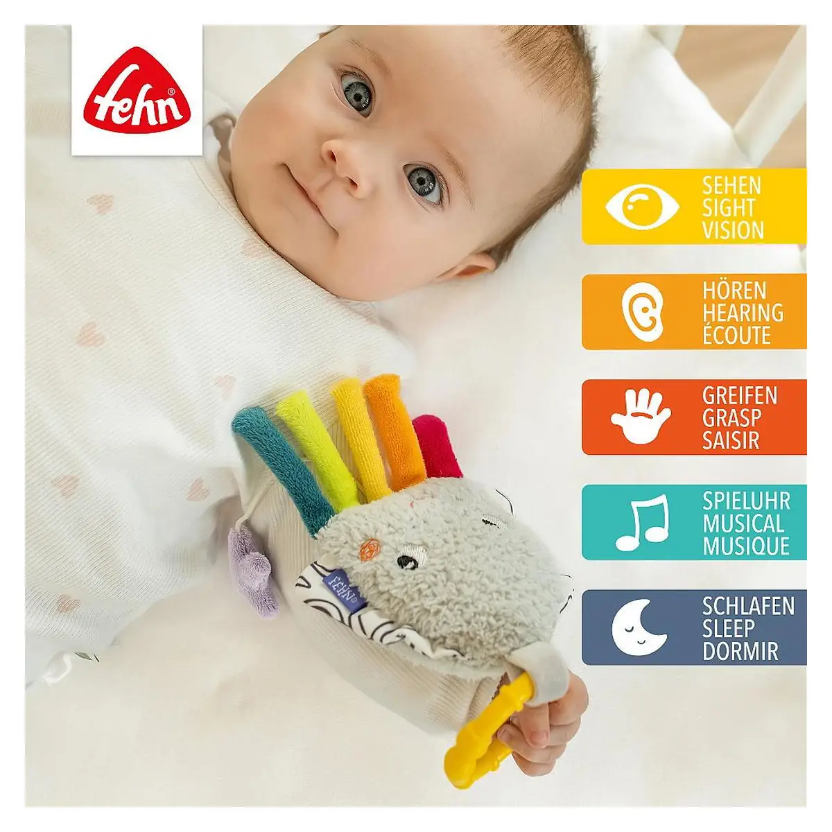 Jucarie muzicala mini - Caracatita colorata [3]