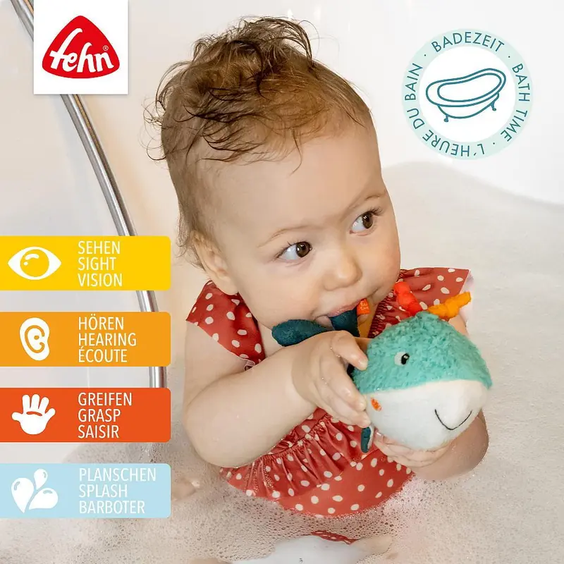 Balena Somnoroasa - Jucarie de baie DoBabyDoo® Ocean Collection [4]