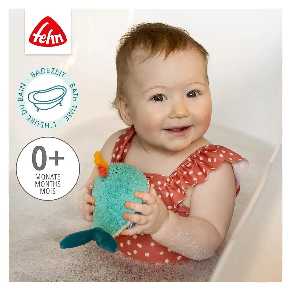 Balena Somnoroasa - Jucarie de baie DoBabyDoo® Ocean Collection [2]