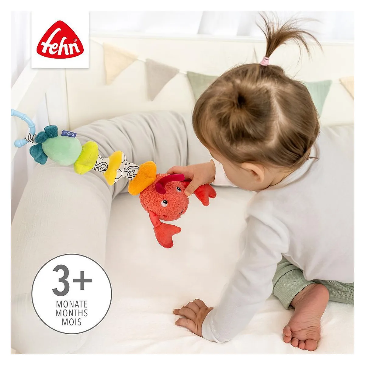 Jucarie pentru carucior cu vibratii - Racul vesel [3]