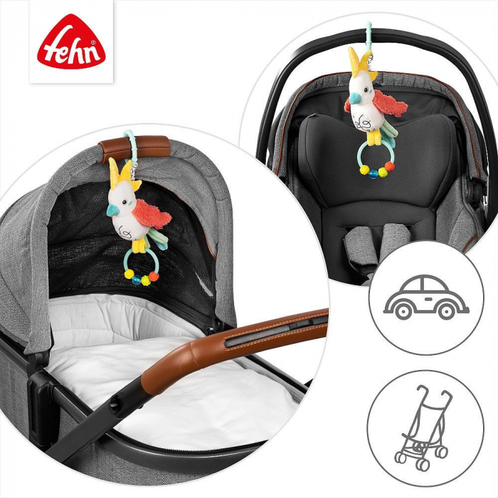 Jucarie pentru carucior Dobabydoo - Pasare cantatoare [3]