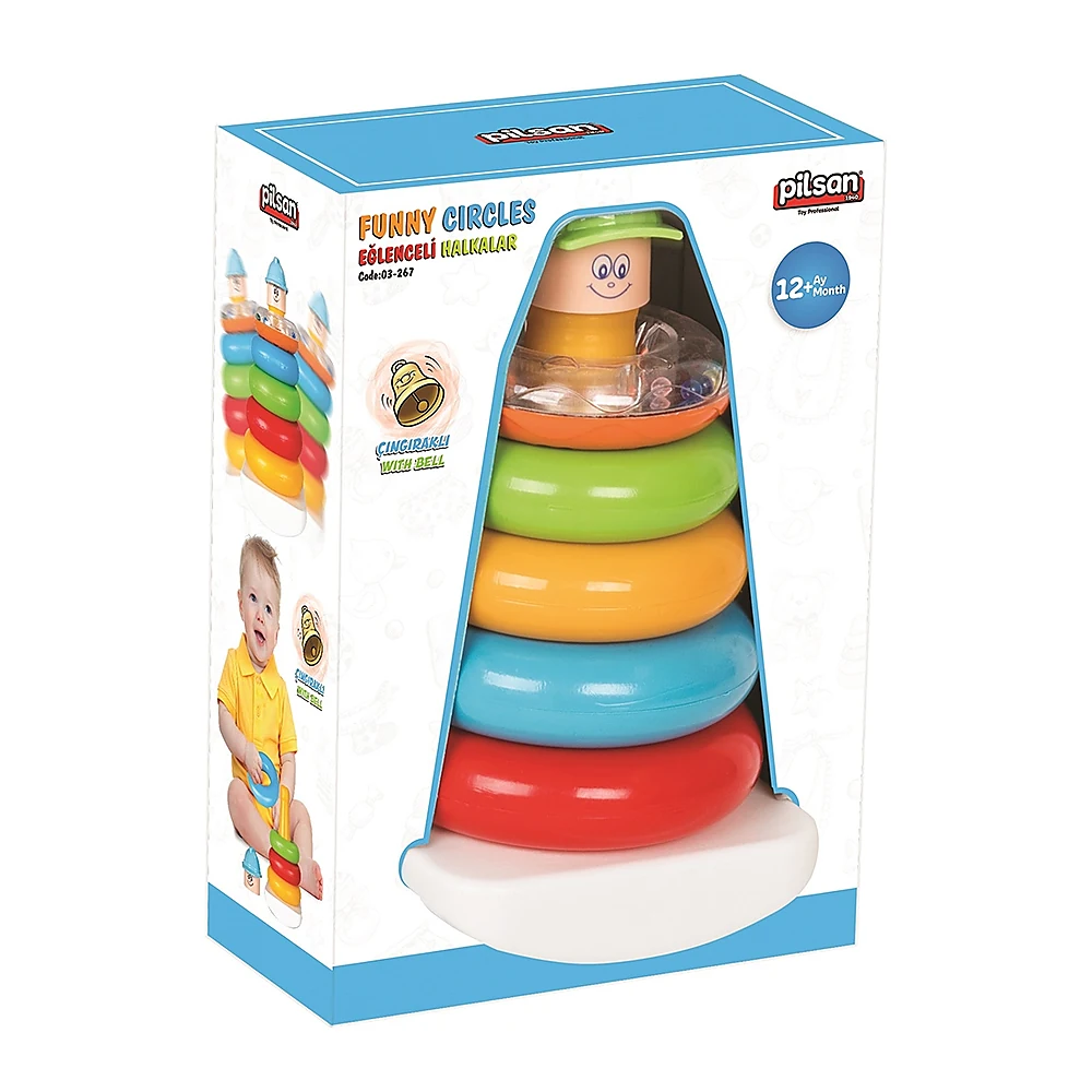 Jucarie Pilsan Funny Circles [3]