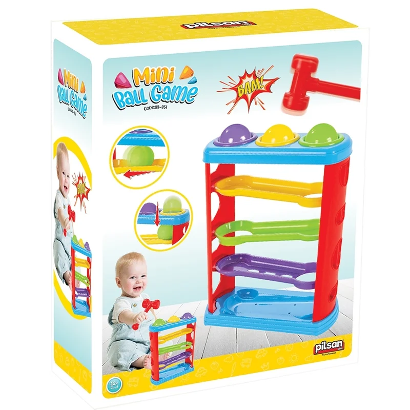 Jucarie Pilsan Mini Ball Game red base [2]