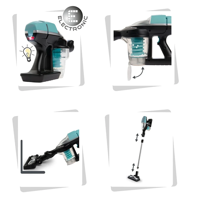 Jucarie Smoby Aspirator Rowenta Air Force negru [3]