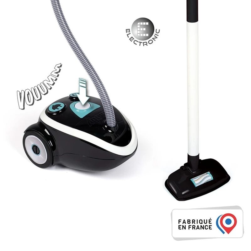 Jucarie Smoby Aspirator Vacuum Cleaner negru [2]