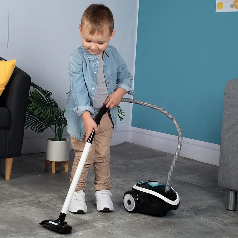 Jucarie Smoby Aspirator Vacuum Cleaner negru [5]