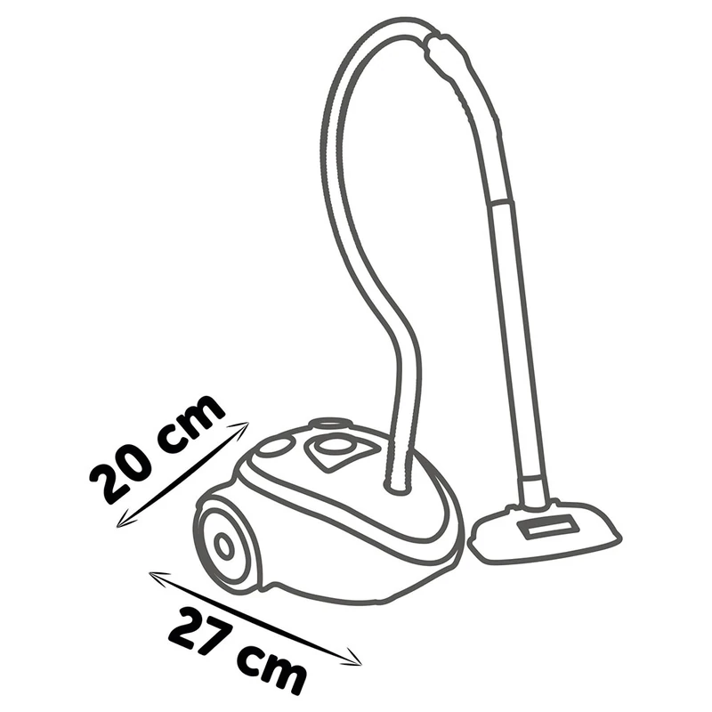 Jucarie Smoby Aspirator Vacuum Cleaner negru [4]