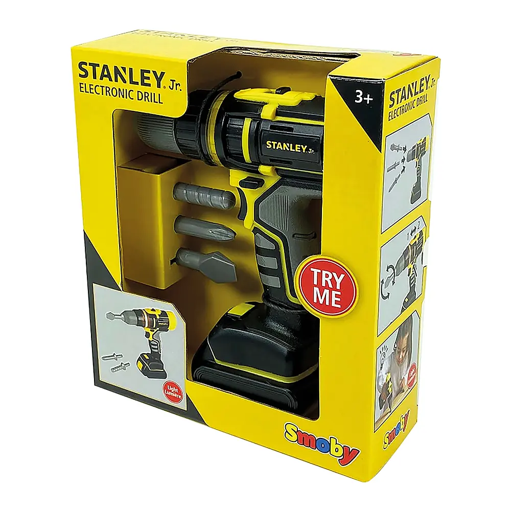 Jucarie Smoby Bormasina electronica Stanley cu accesorii [3]