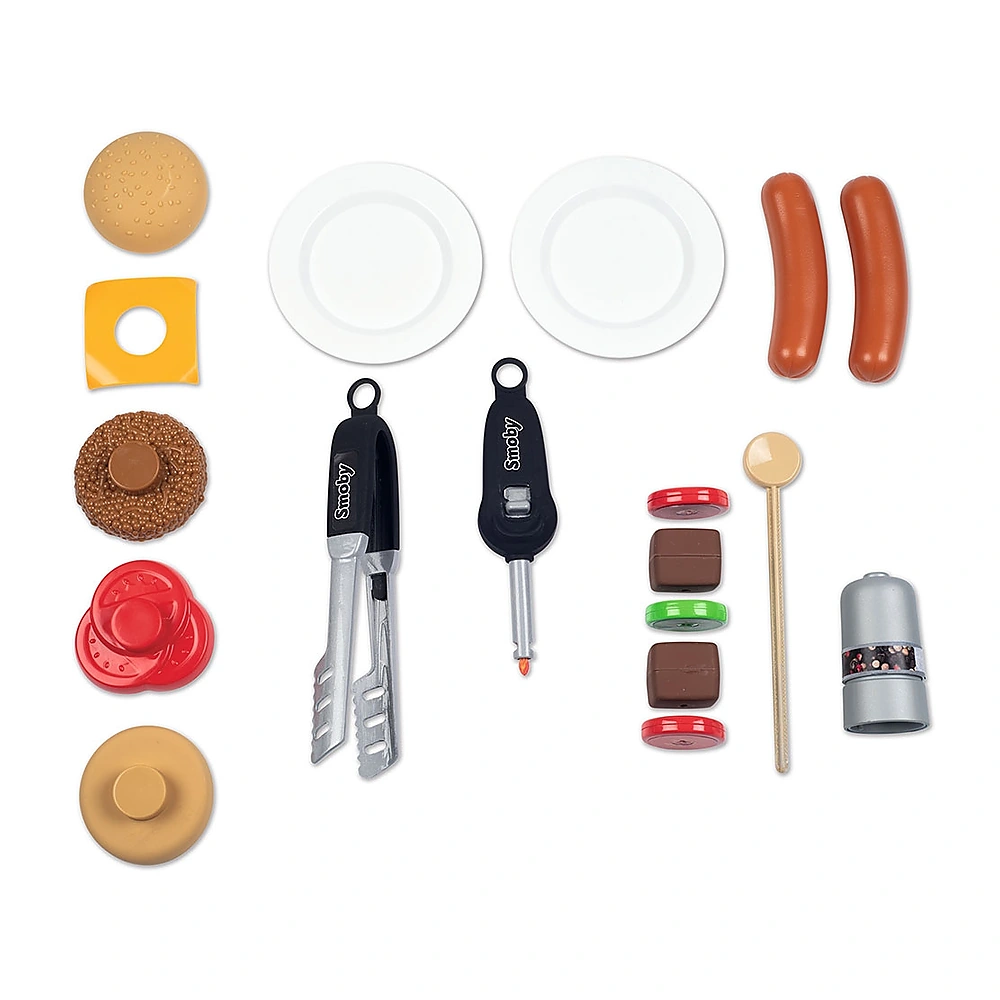 Jucarie Smoby Gratar BBQ cu 18 accesorii [2]