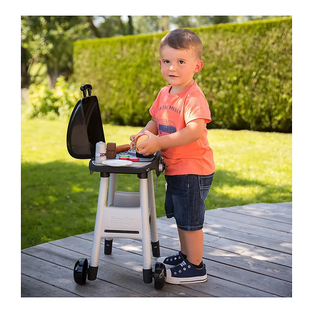 Jucarie Smoby Gratar BBQ cu 18 accesorii [9]