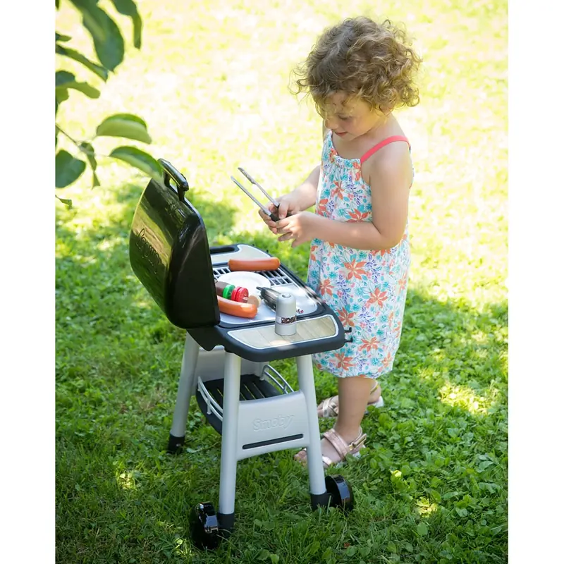 Jucarie Smoby Gratar BBQ cu 18 accesorii [10]