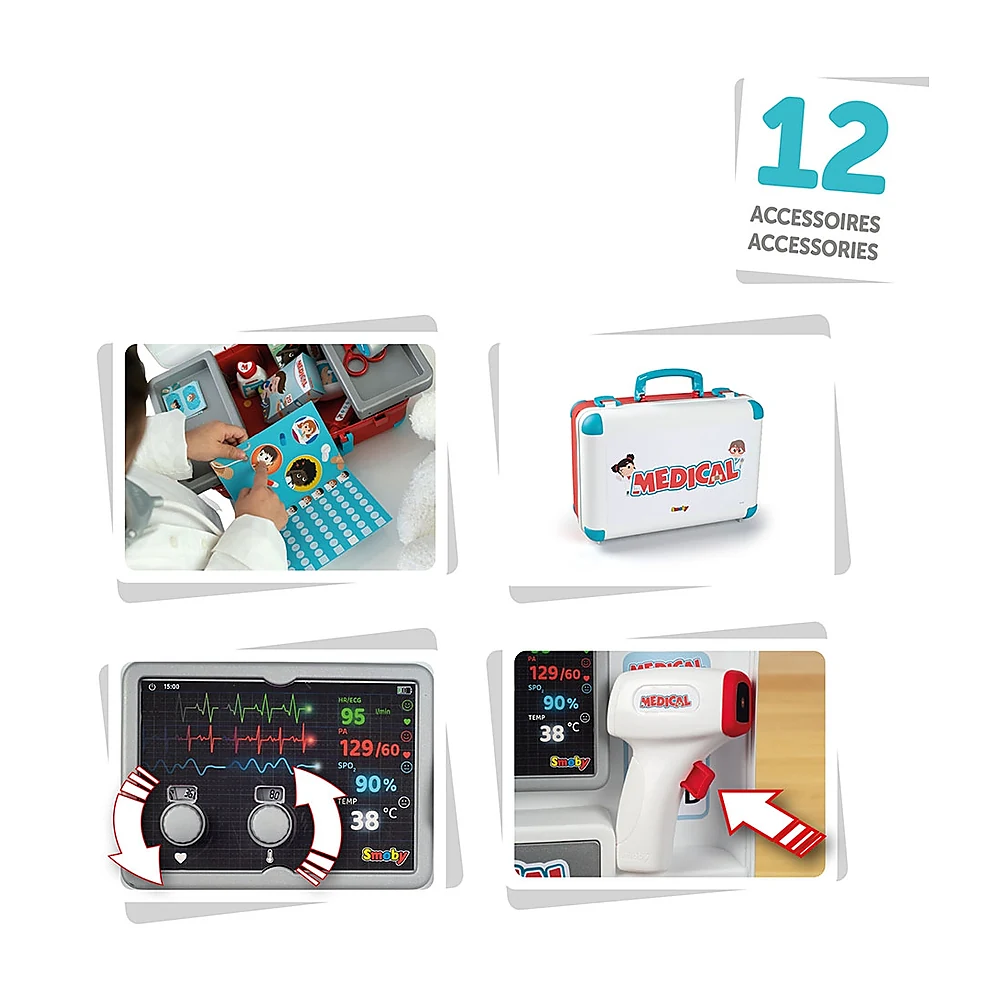 Jucarie Smoby Trusa doctor Medical Case [3]