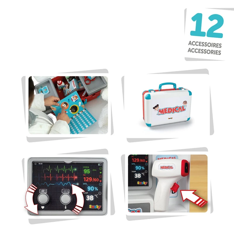 Jucarie Smoby Trusa doctor Medical Case [3]