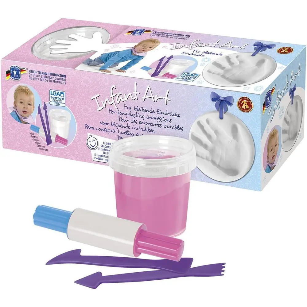 Kit amprenta bebelusi - ROZ [1]