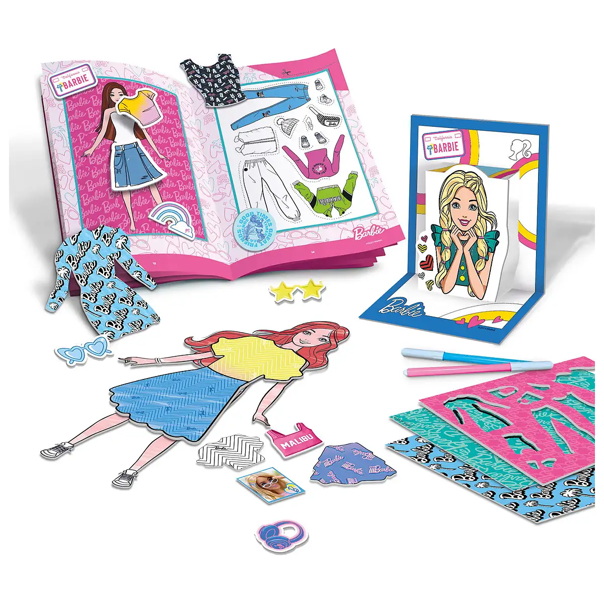 Kit de creatie cu ghiozdanel - Barbie Fasion LISCIANI [4]