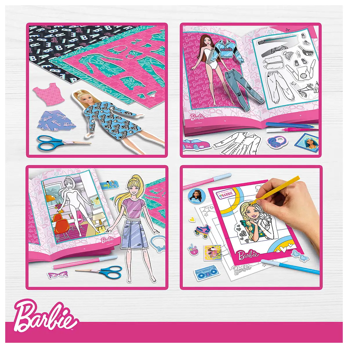 Kit de creatie cu ghiozdanel - Barbie Fasion LISCIANI [3]