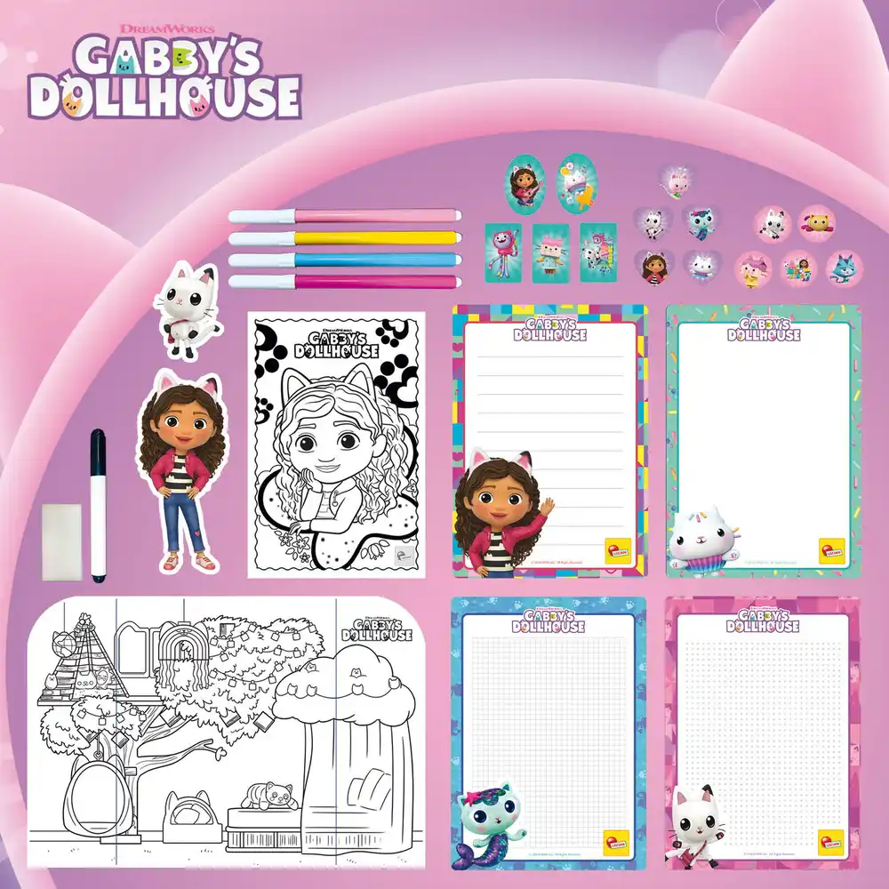 Kit de creatie cu ghiozdanel - Gabby's Dollhouse de la LISCIANI [4]