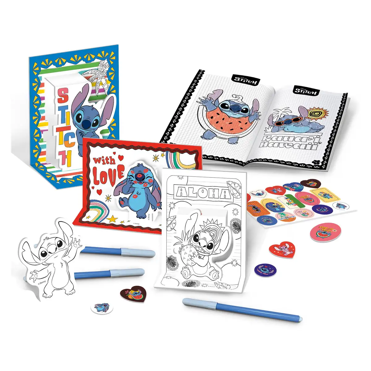 Kit de creatie cu ghiozdanel - Stitch [2]