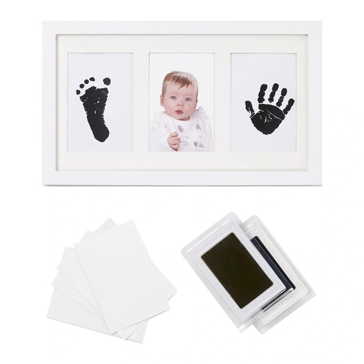 Kit rama foto tripla, Jane, Non-toxic, White [2]