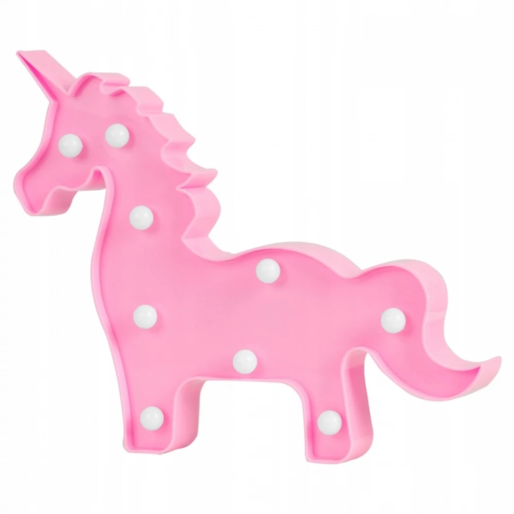 Lampa de veghe in forma de unicorn Nukido - Roz [1]