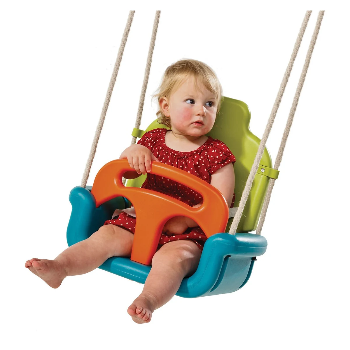 Leagan copii 3 in1 PP var verde turcoaz portocaliu [2]