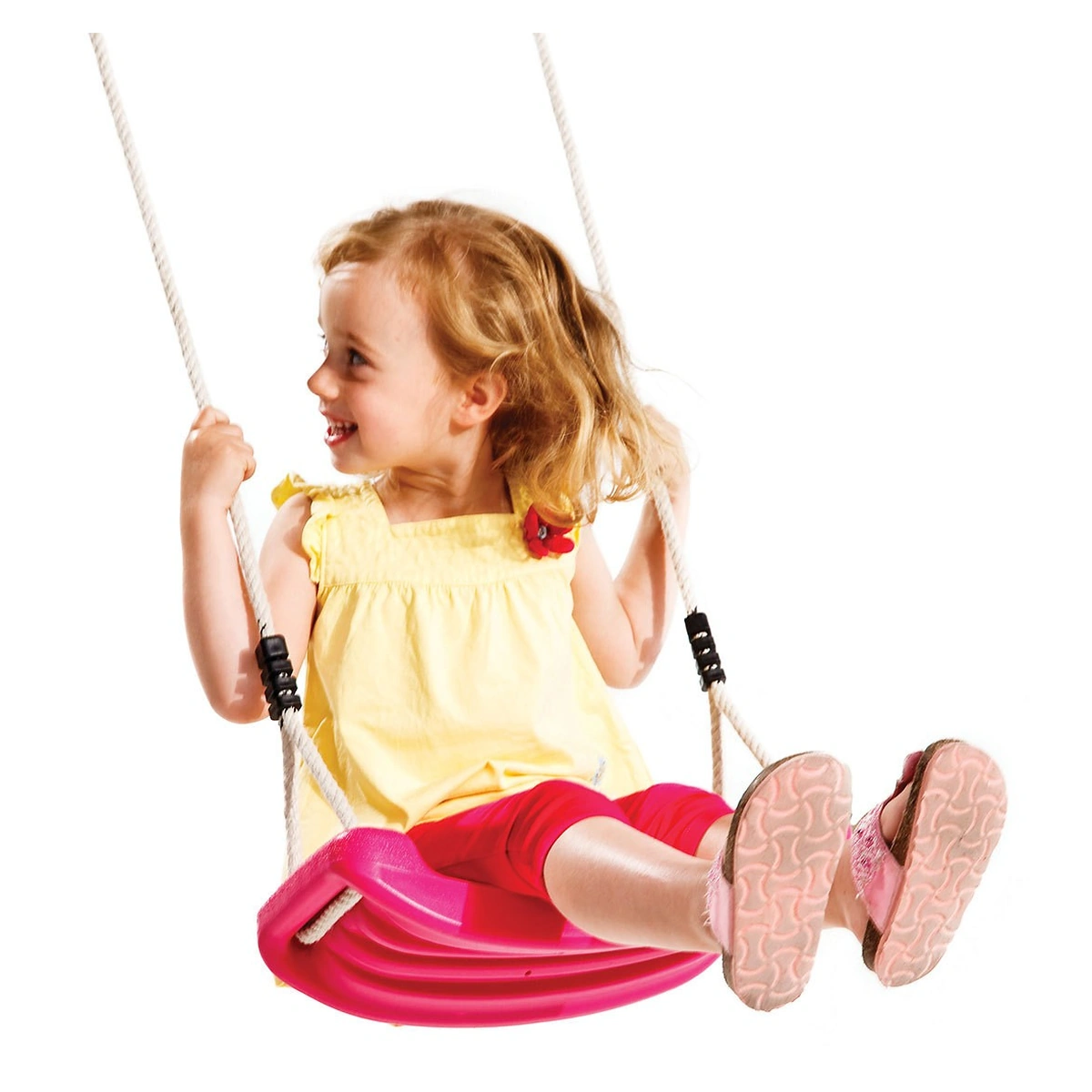 Leagan din plastic injectat PP roz [2]