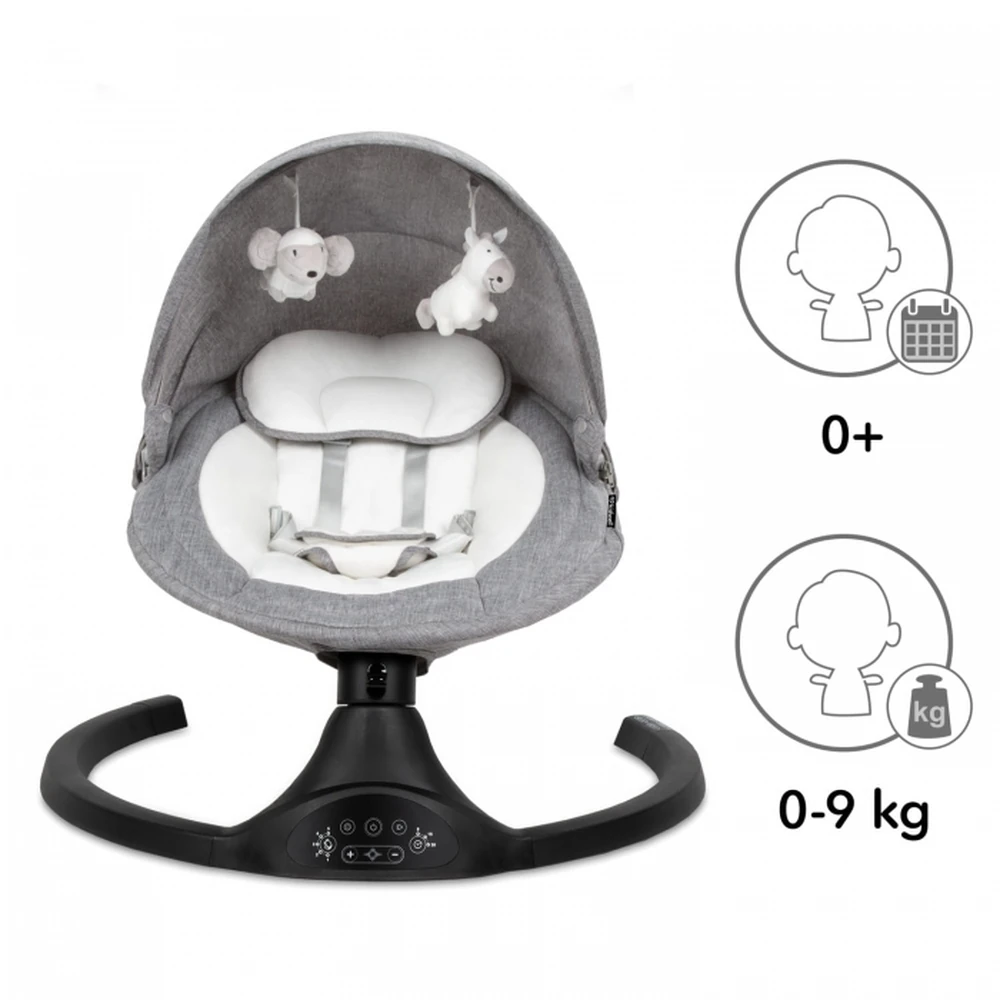 Leagan electric 2 in 1 Kidwell Luxi - Black Dark Melange [8]