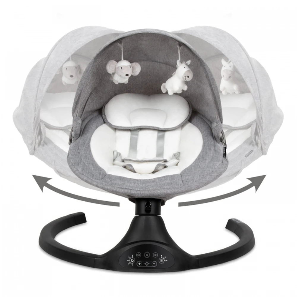 Leagan electric 2 in 1 Kidwell Luxi - Black Dark Melange [5]