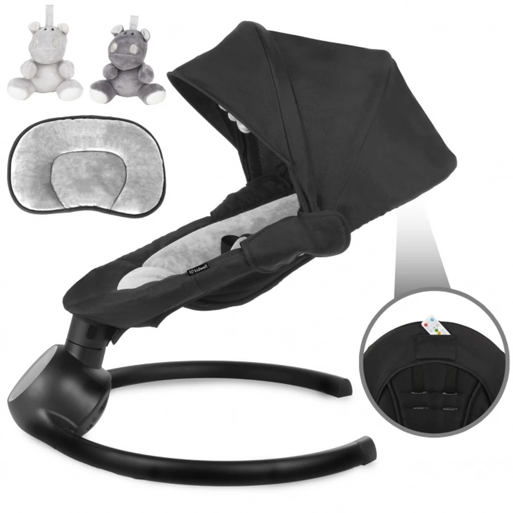 Leagan electric 2 in 1 Kidwell Reve - Black Silver [7]