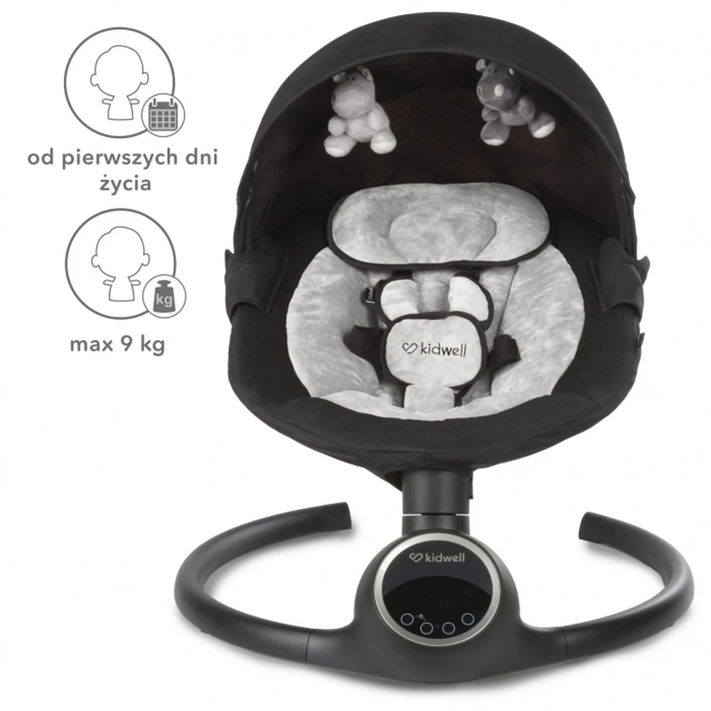 Leagan electric 2 in 1 Kidwell Reve - Black Silver [4]
