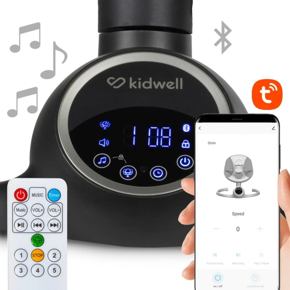 Leagan electric 2 in 1 Kidwell Reve - Black Silver [9]