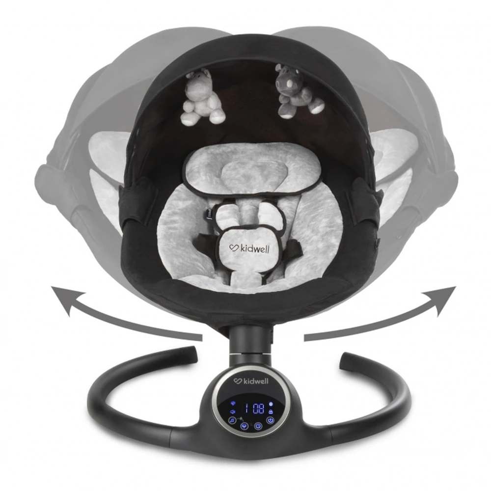 Leagan electric 2 in 1 Kidwell Reve - Black Silver [6]