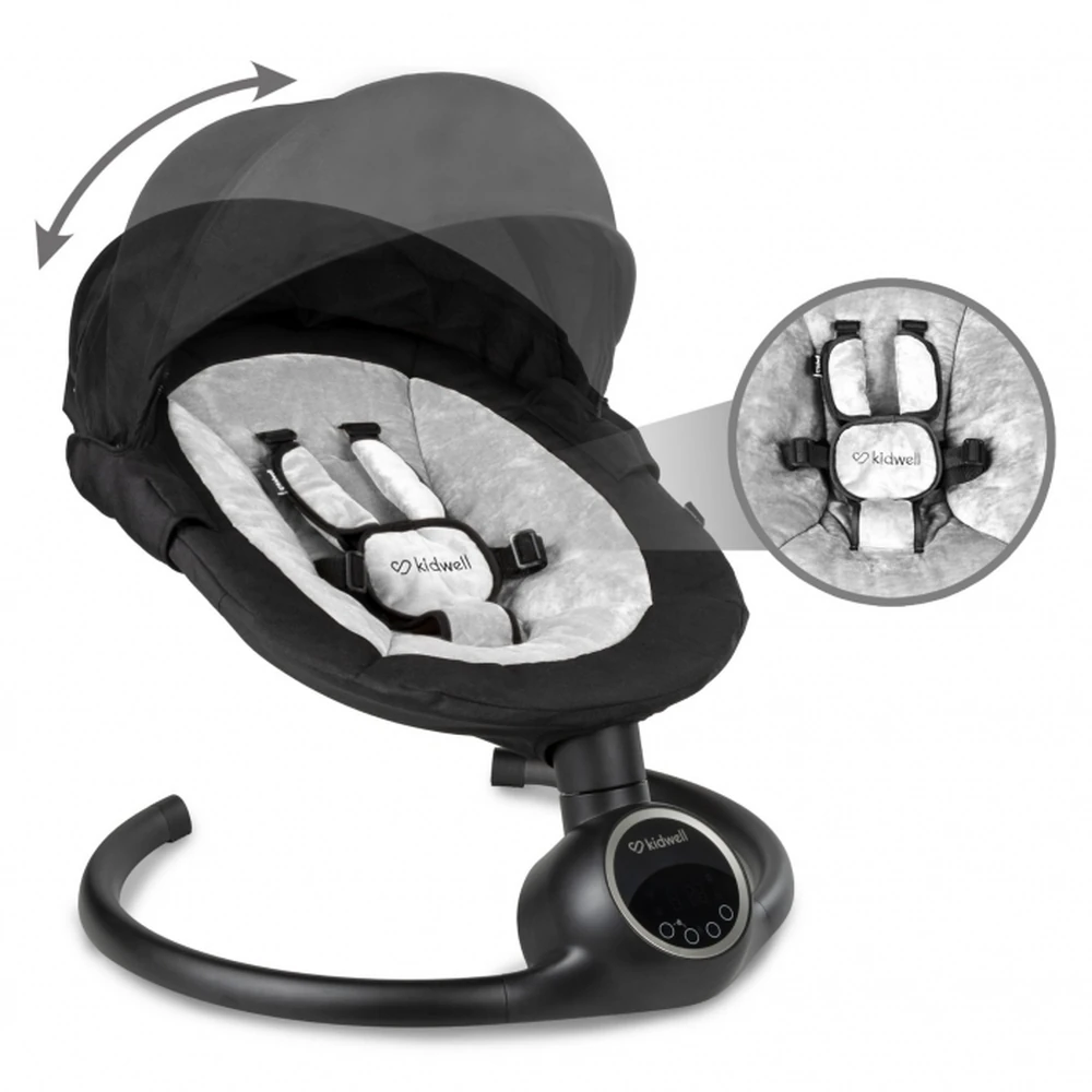 Leagan electric 2 in 1 Kidwell Reve - Black Silver [8]